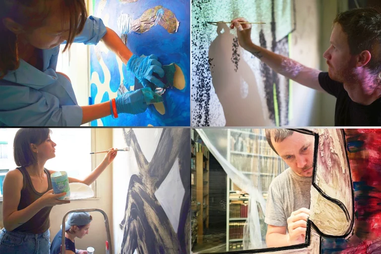Vernissage d&rsquo;une fresque murale